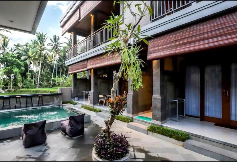 标准间, Harmony House: Just Built, 2 Min Ubud Center /1