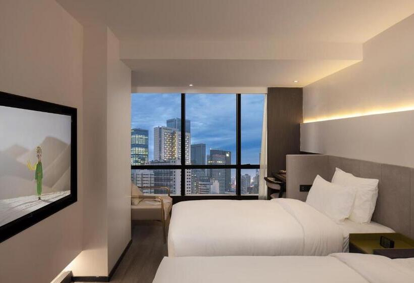 اتاق استاندارد, Jinxi Aerial Riverview Hotel   Chongqing Jiefangbei Hongya Cave