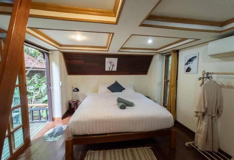 Четырехместный Номер Стандарт Вид на Сад, ้hilly Phitsano Resort
