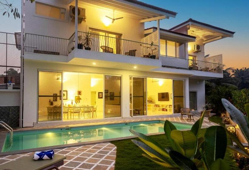 Вилла с 1 спальней и бассейном, Aroha Palms By Urban Villa And Resorts