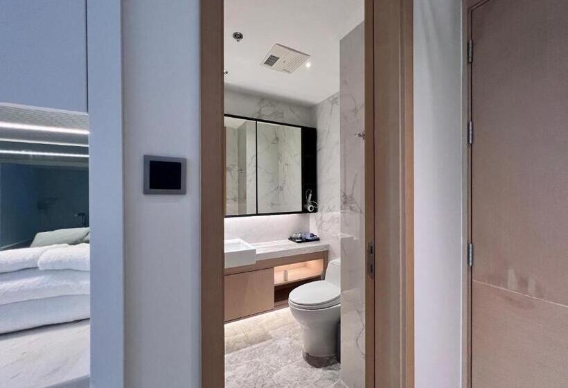 Quarto Deluxe, Kaisen Xiyue Hotel Apartment   Shenzhen International Convention And Exhibition Center