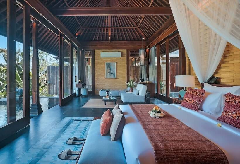 Вилла с 1 спальней и бассейном, Sanna Ubud A Pramana Experience
