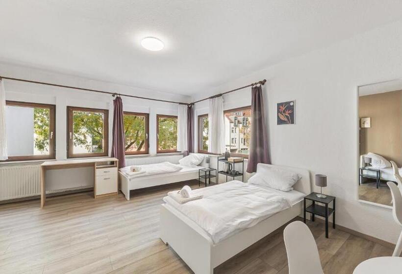 Студия Стандарт, Home2stay Apartmenthaus Heilbronn City Kitchen Parking Highspeed Wifi Washroom