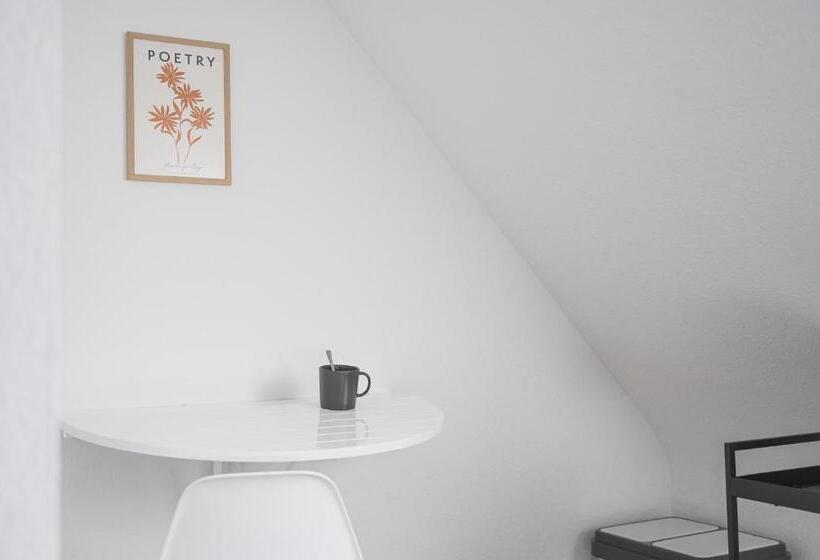 수피리어 싱글 룸, Home2stay Apartmenthaus Heilbronn City Kitchen Parking Highspeed Wifi Washroom