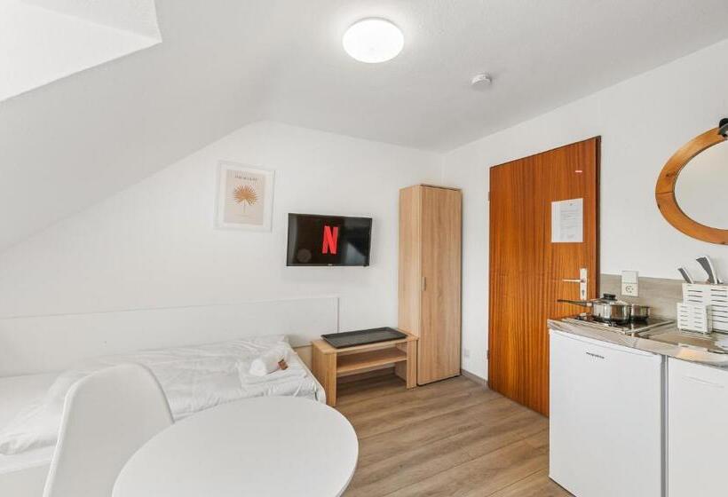 디럭스 룸, Home2stay Apartmenthaus Heilbronn City Kitchen Parking Highspeed Wifi Washroom