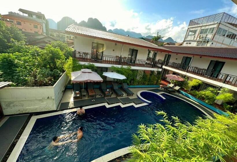 Номер Стандарт Вид на Горы, Champa Inn Resort