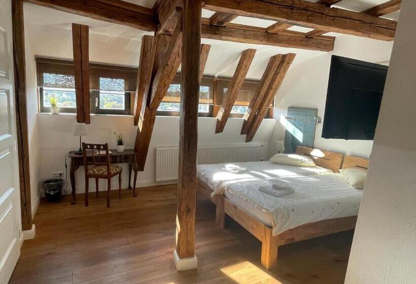 Deluxe room with river view, Gästezimmer An Der Stadtmauer