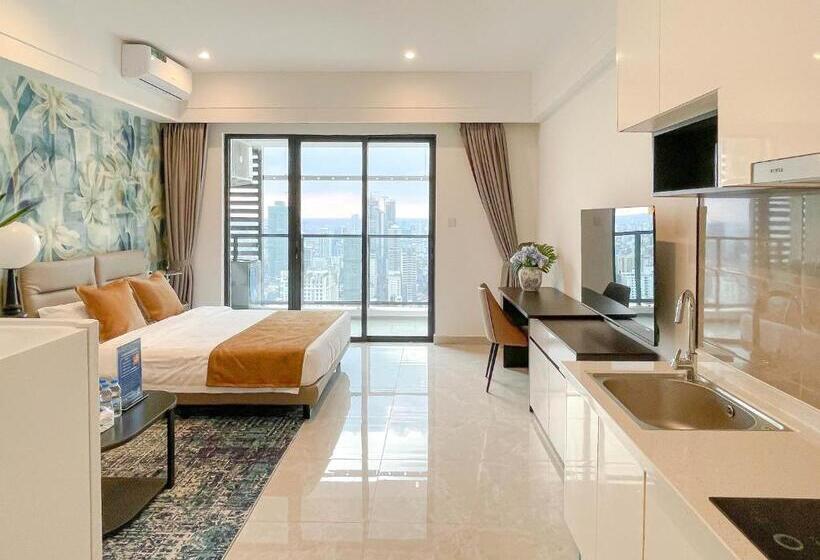Apartament 1 Dormitor Deluxe, Phnom Penh Huan Yu Center Hotel & Residence 金边寰宇中心酒店公寓