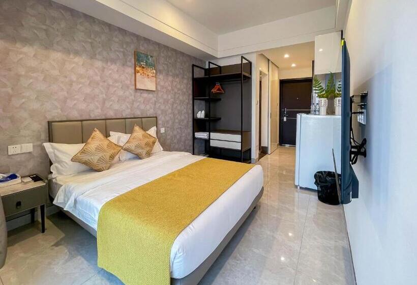 침실 1개 아파트, Phnom Penh Huan Yu Center Hotel & Residence 金边寰宇中心酒店公寓
