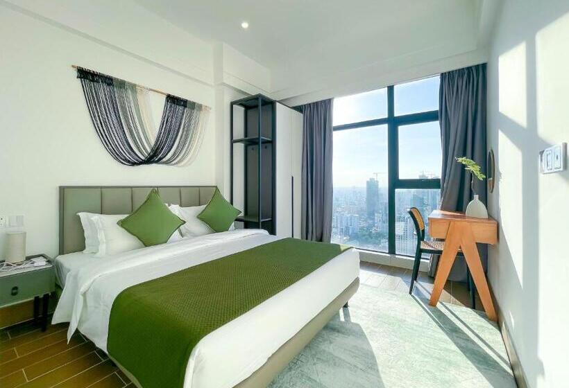 2 Bedroom Apartment, Phnom Penh Huan Yu Center Hotel & Residence 金边寰宇中心酒店公寓