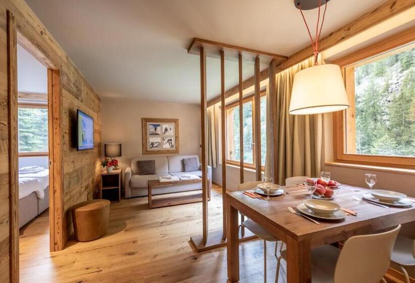 Апартаменты 1 Спальня, Swisspeak Resorts Zinal
