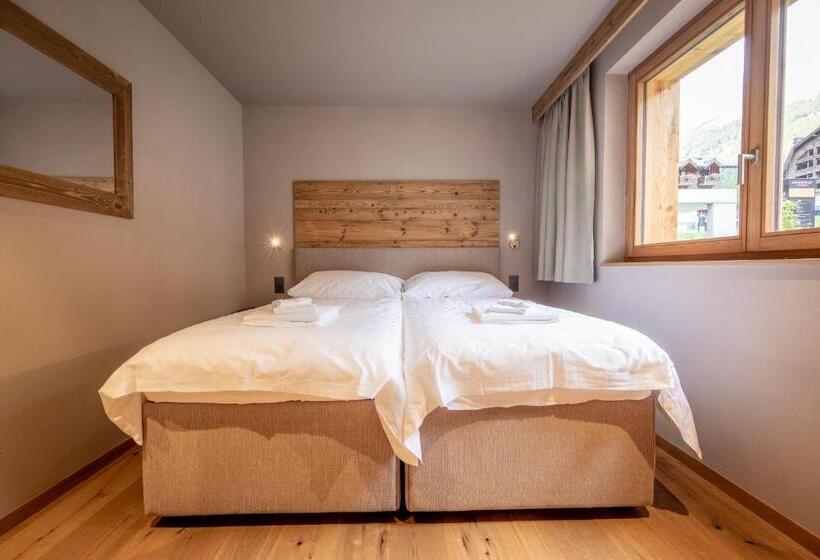 Апартаменты 2 Спальни, Swisspeak Resorts Zinal