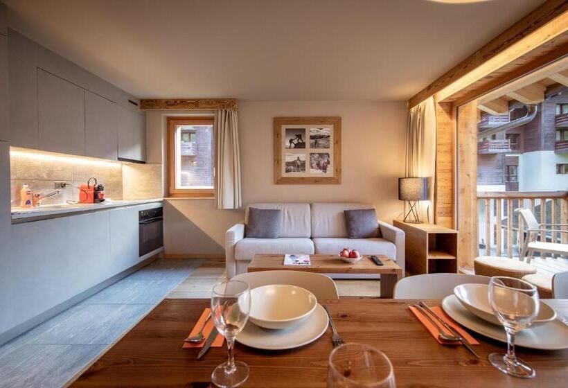 Апартаменты 1 Спальня с Балконом, Swisspeak Resorts Zinal
