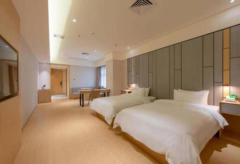 Люкс Повышенной Комфортности, Dingwang Hotel   Guangzhou High Speed Rail South Railway Station Chencun Metro Station