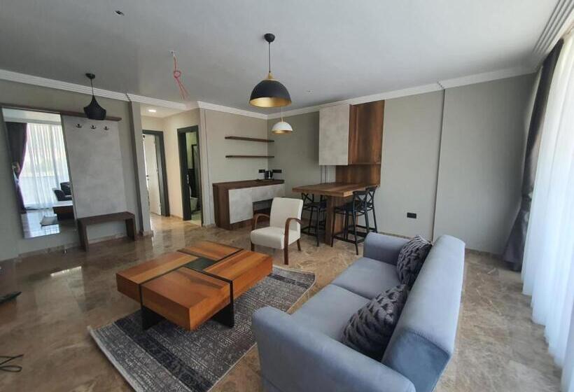 Апартаменты 1 Спальня, Chic Flat W Pool 5 Min To Beach In Kyrenia