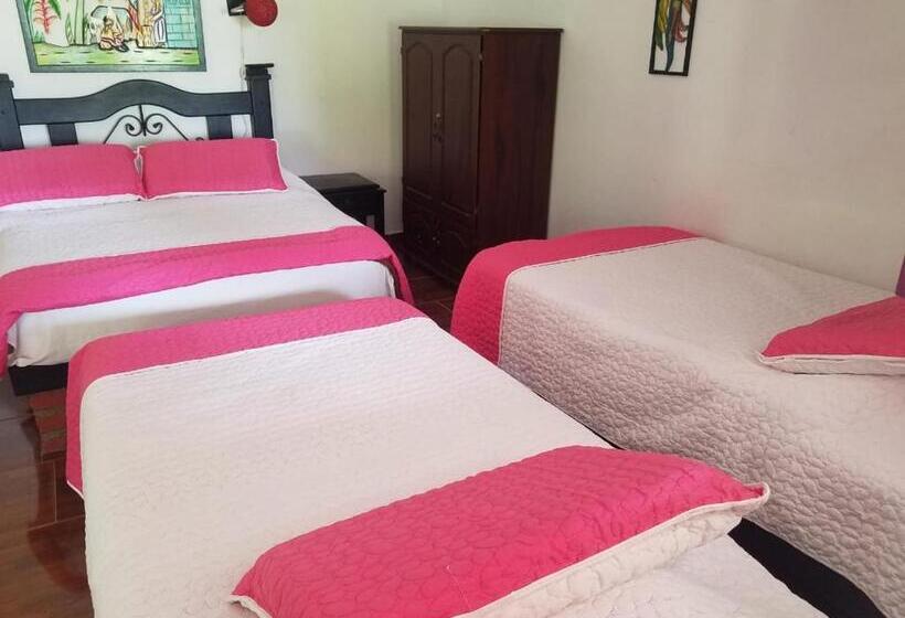 4인용 스탠다드 룸, Finca Villa Yuliana