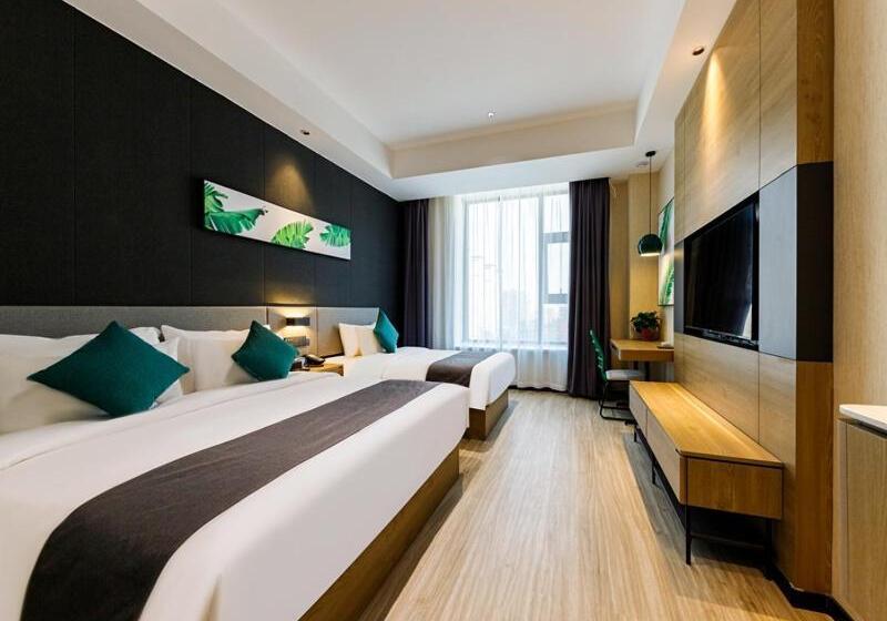 Семейный Номер Deluxe, Thank Inn Shangqiu Xiayi Chuangye Road