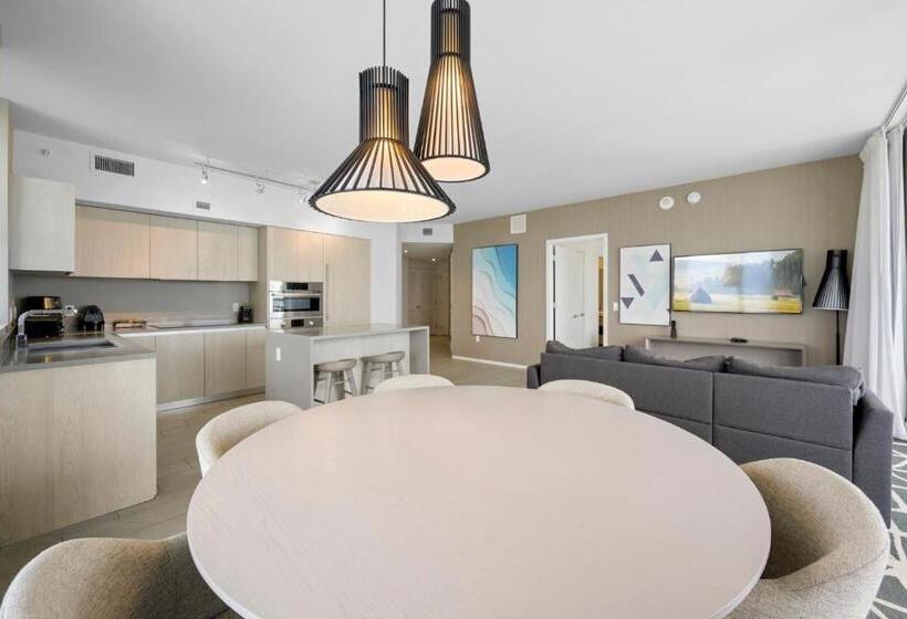 침실 1개 풀장 전망 아파트, Hyde Beach House Waterway