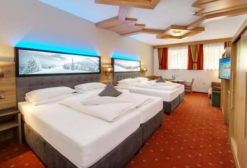 Четырехместный Номер Deluxe, Alpinstyle Hotel Ischgl