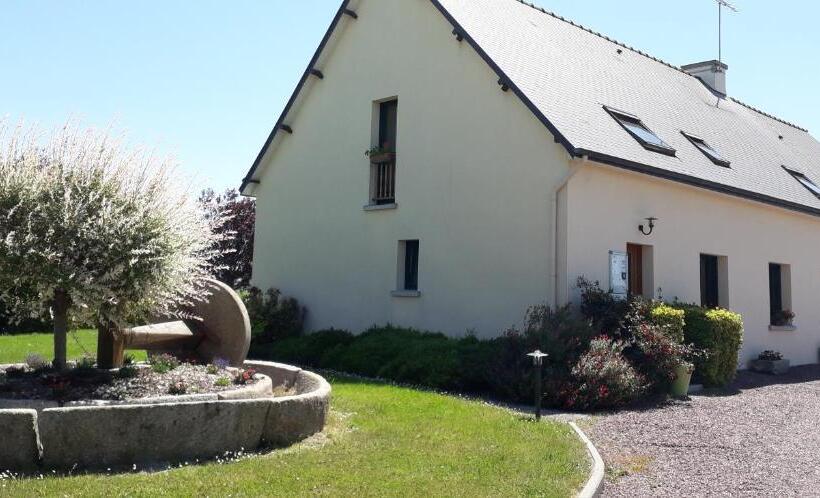 Номер Стандарт Вид на Сад, B&b La Rive   Le Mont Saint Michel