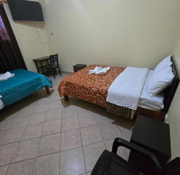 Номер Стандарт 2 Двуспальные Кровати, Hospedaje Dona Ayacucho