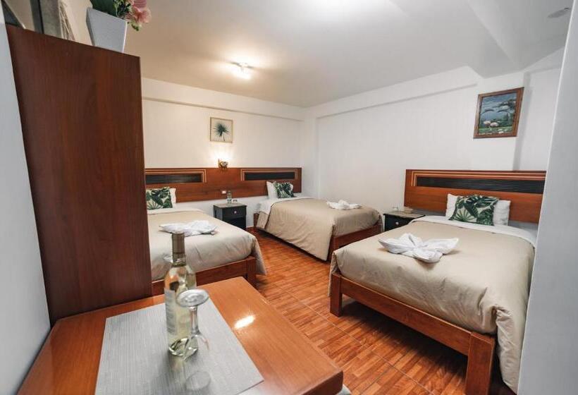 Номер Стандарт Трехместный, Escobedo’s Inn Machupicchu