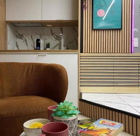 Апартаменты Deluxe 1 Спальня, L Appart Hôtel 23ème Avenue   Spa Privatif   Love Room   Appartements à Thèmes