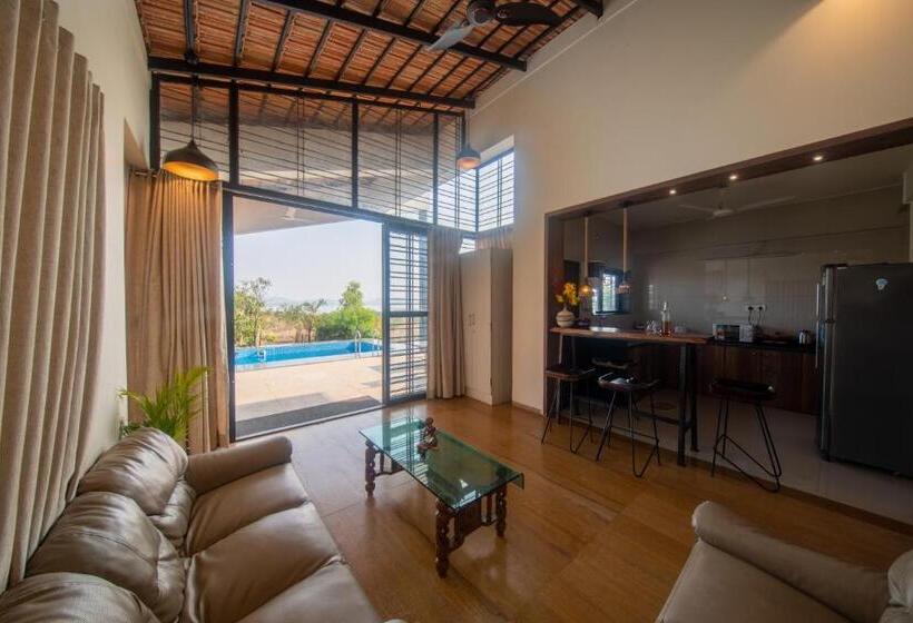 Вилла с 1 спальней и бассейном, Rivercrest Stays