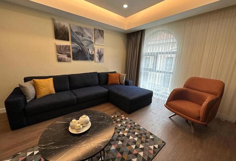 带1个卧室的公寓, Hilloria Residence