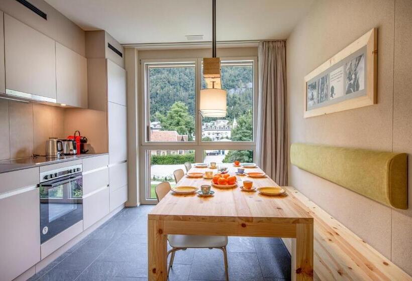 Апартаменты Deluxe 1 Спальня, Swisspeak Resorts Meiringen