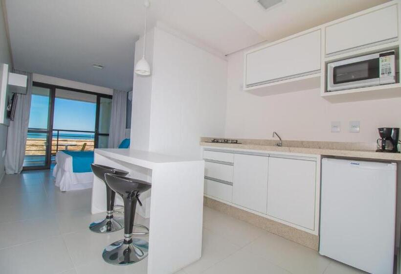 Апартаменты 1 Спальня Вид на Море, Ponta Dos Molhes Beach Flat