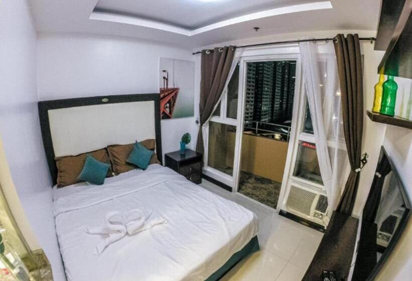 带海景的标准工作室, Enjoy Free Sauna And Pool Access, Save 70 Percent This Month On A Deluxe Unit In Manila With A Balco