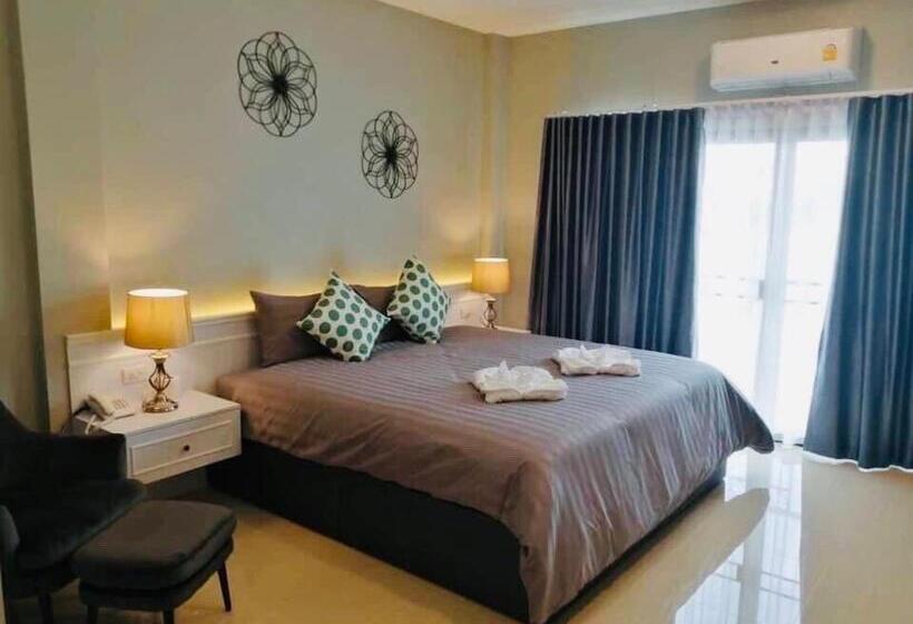 Номер Стандарт, พาราไดซ์รีสอร์ต สังขละบุรี Paradise Resort At Sangkhlaburi