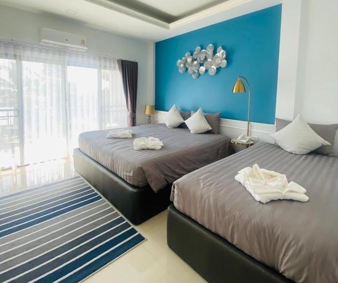 Трехместный Номер Deluxe, พาราไดซ์รีสอร์ต สังขละบุรี Paradise Resort At Sangkhlaburi