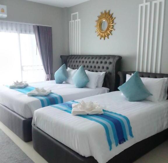 Номер Стандарт с Террасой, พาราไดซ์รีสอร์ต สังขละบุรี Paradise Resort At Sangkhlaburi