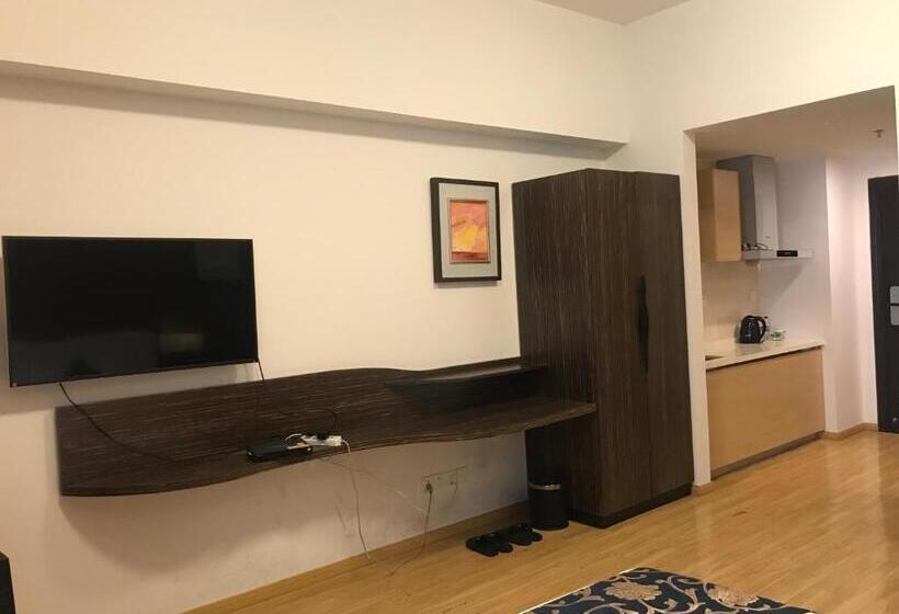 Habitación Deluxe con Balcón, Yunying International Aparthotel   Free Shuttle Bus To Canton Fair Complex During Canton Fair Period
