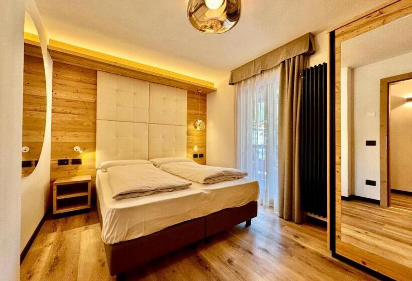 带1个卧室的豪华公寓, Dolomiti Luxury Mountain View Ski In Ski Out