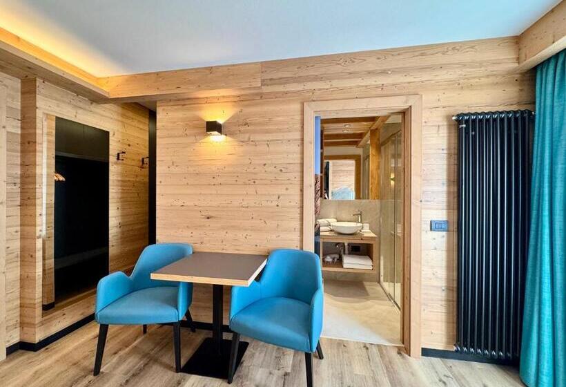 带1个卧室的豪华公寓, Dolomiti Luxury Mountain View Ski In Ski Out