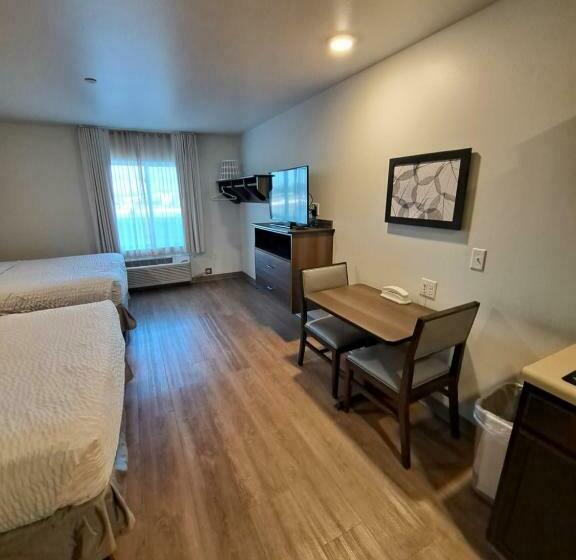 Chambre Standard 2 Lits Doubles, Woodspring Suites Fargo North Near Ndsu
