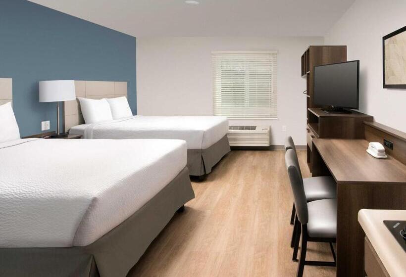 Chambre Standard 2 Lits Doubles, Woodspring Suites Fargo North Near Ndsu