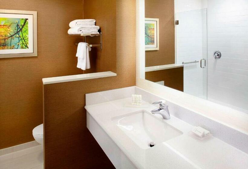 스탠다드 룸 킹사이즈 침대, Fairfield By Marriott Inn & Suites Wheeling At The Highlands