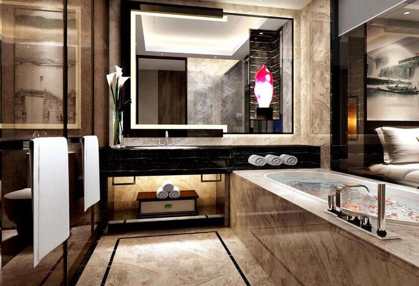 غرفة ديلوكس سرير كينج, Wanda Realm Yiwu
