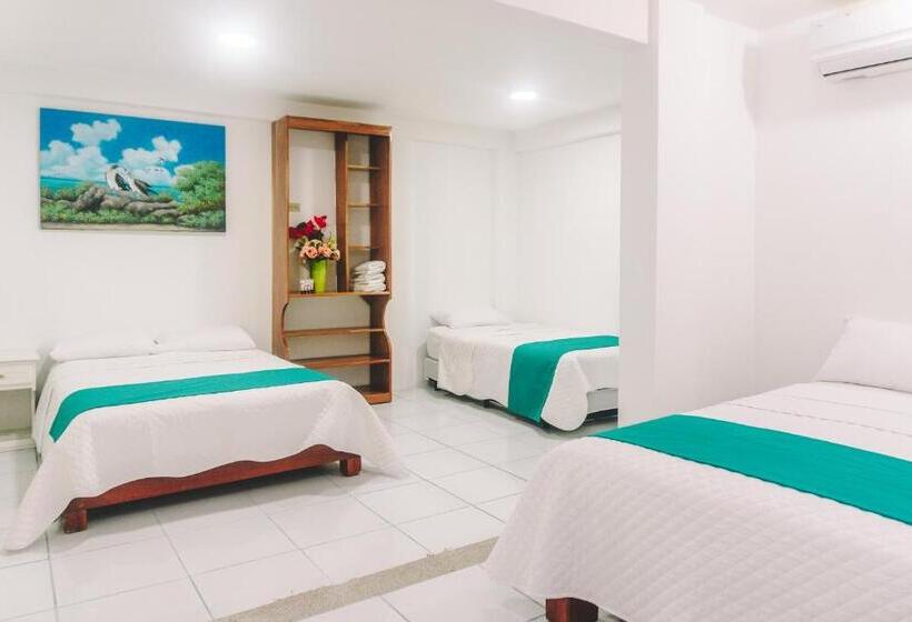 اتاق استاندارد سه نفره, Galápagos Isabela Hotel Loja