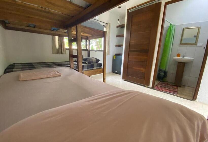 4인용 스탠다드 룸, Pura Vida Mini Hostel Santa Teresa