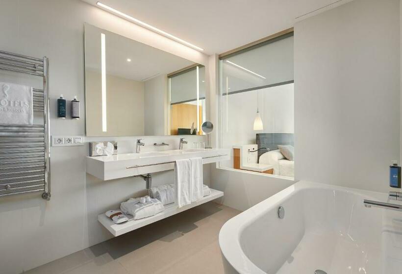 带海景的标准房, Hipotels Playa de Palma Palace & Spa