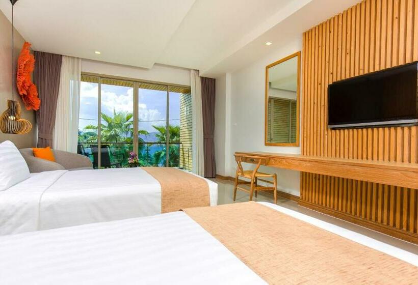 디럭스 룸, Wyndham Grand Phuket Kalim Bay
