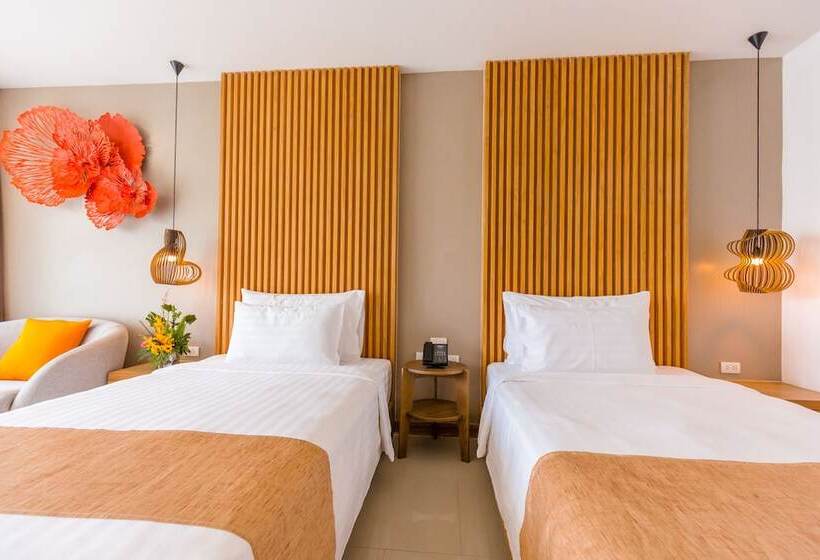 디럭스 룸, Wyndham Grand Phuket Kalim Bay