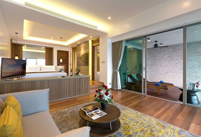 1침실 빌라 바다전망, Wyndham Grand Phuket Kalim Bay