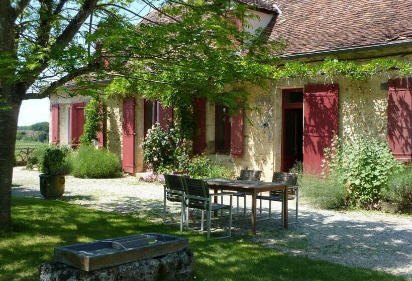 Номер Стандарт Вид на Сад, Chambres D Hôtes   Dîners   Piscine   Centre Ville Bergerac 5km   Domaine De Bellevue Cottage