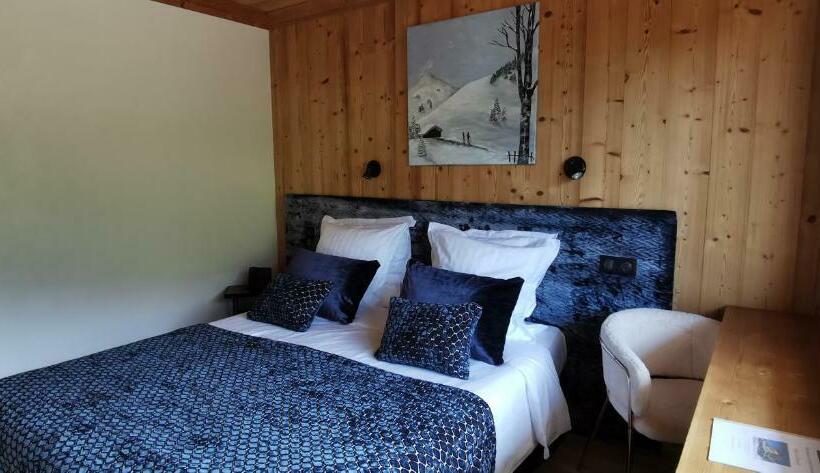 Номер Стандарт, Hôtel Chalet Les Ecureuils Restaurant, Sauna & Spa Garage